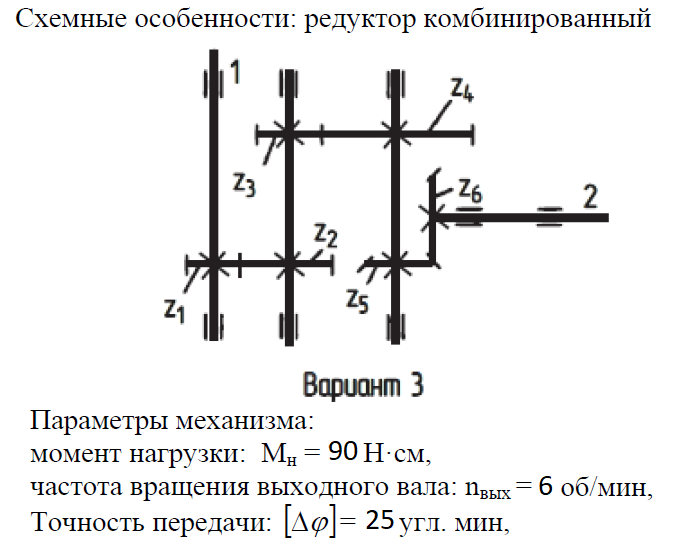 Контрольная работа по теме Расчет параметров механизма